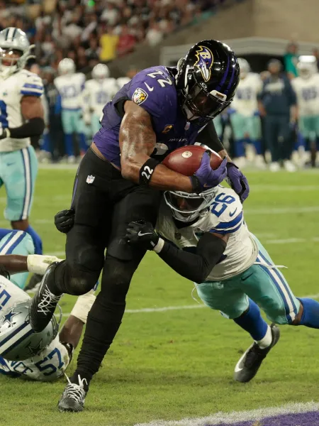 Zay Flowers liderou Baltimore em jardas recebidas, com cinco recepções para 84 jardas. A mais importante aconteceu justamente nos segundos finais, preparando o field goal da vitória.