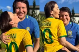 Esposa de Giovani diz que cantor levou outra mulher para casa