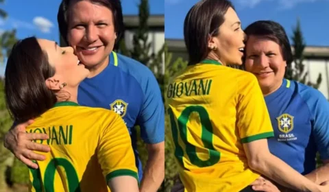 Esposa de Giovani diz que cantor levou outra mulher para casa