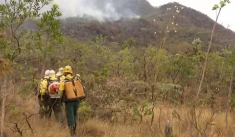 Incêndio reacende na Chapada dos Veadeiros e fecha trechos de trilha