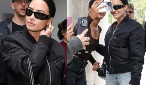 Demi Lovato surpreende ao viajar de classe econômica do Rio para São Paulo