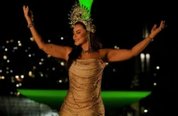 Paolla Oliveira é recebida com festa na Imperatriz e revela bastidores de nova fase no Carnaval