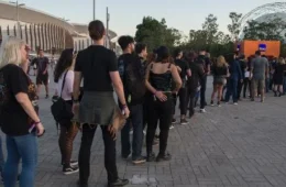 Rock in Rio tem filas de mais de 1 hora por brindes na Cidade do Rock