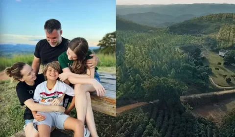Fernanda Rodrigues transforma fazenda abandonada em refúgio com 120 mil árvores