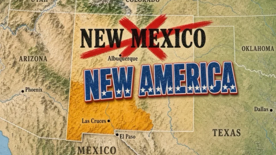 Após rebatizar mapas, Trump sugere mudar nome do Novo México para “Nova América”