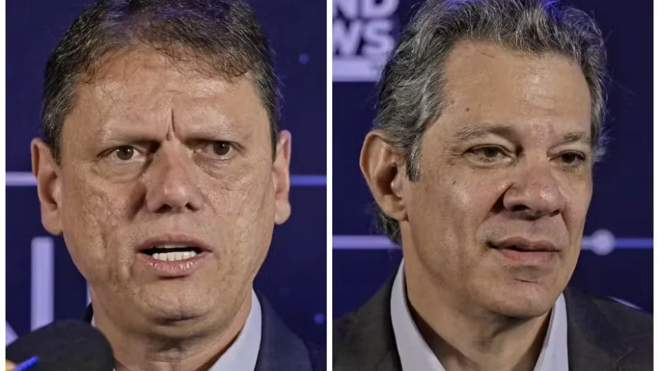 Tarcísio e Haddad têm agendas distintas nesta terça; veja compromissos dos candidatos em SP