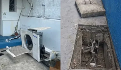 Igreja é furtada duas vezes em uma semana e criminosos levam cabos, ar-condicionados e outros equipamentos em Manaus