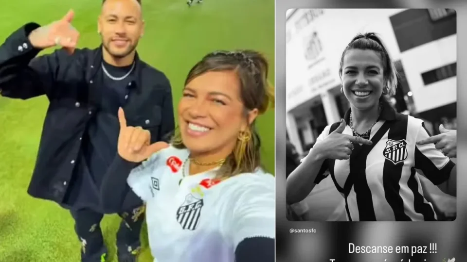 Naty Potira morre aos 39 e Neymar lidera homenagem ao Santos