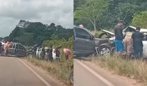 Motorista morre após ficar preso às ferragens em acidente no Pará
