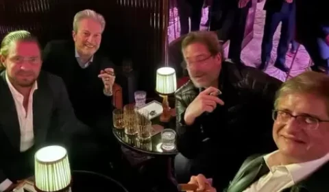 PF encontra foto de Paulo Gonet fumando charuto ao lado de Daniel Vorcaro em Londres