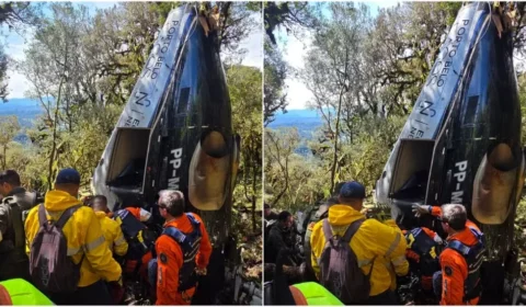 Empresa responsável pelo helicóptero de Rick é autorizada a retirar destroços em Santa Catarina