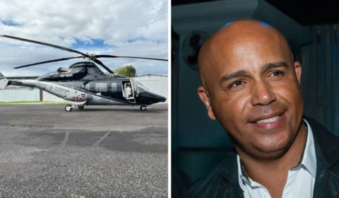 Helicóptero com cantor Rick desaparece do radar