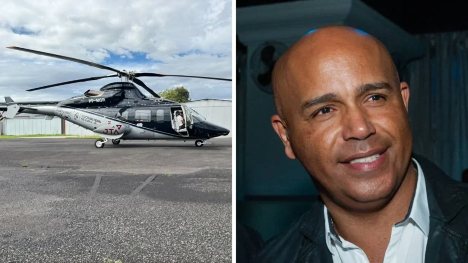 Helicóptero com cantor Rick desaparece do radar