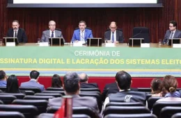 TSE assina digitalmente e lacra sistemas que serão usados nas Eleições 2026