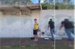 Wilker Leão é preso após pintar muro da UnB e caso envolve agressões a estudantes