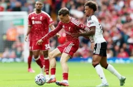 Liverpool fica no 0 a 0 com o Fulham pela Premier League