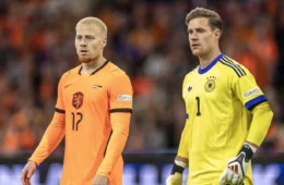 Mexx Meerdink estreia pela Holanda, ganha 55 minutos contra a Alemanha e mira superar marca do pai