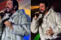 Padre Fábio de Melo reage a críticas por jaqueta peluda em show