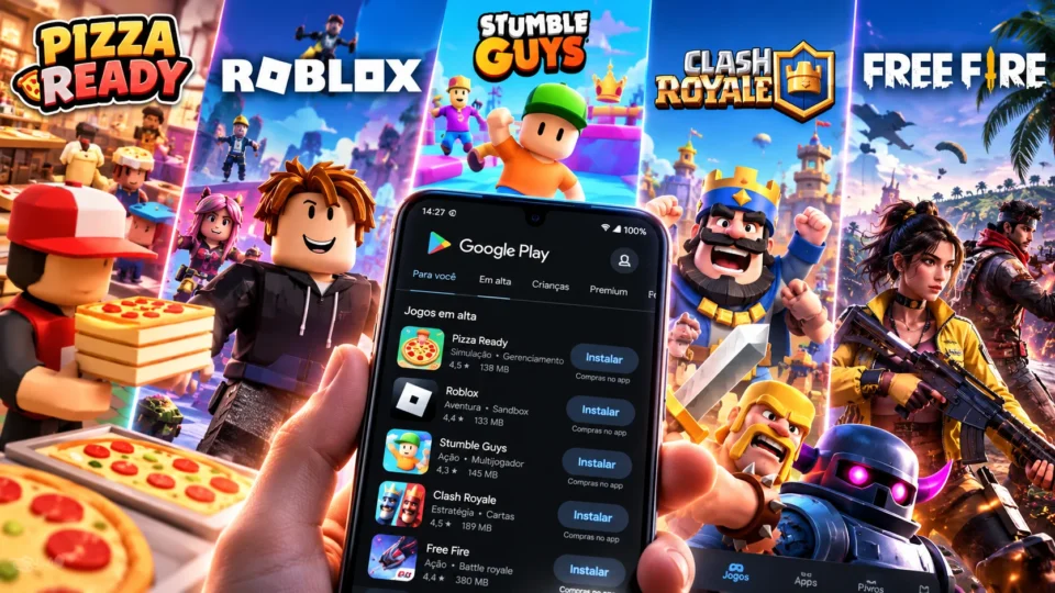 5 jogos grátis para Android estão em alta na Play Store; veja quais baixar