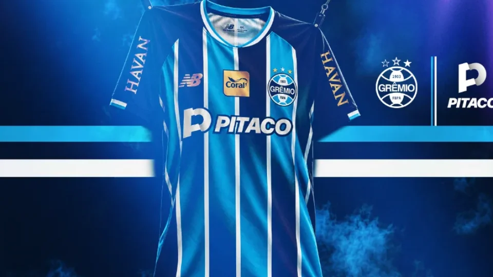 Grêmio fecha com a Pitaco por três anos e coloca camisa entre as cinco mais valiosas do país