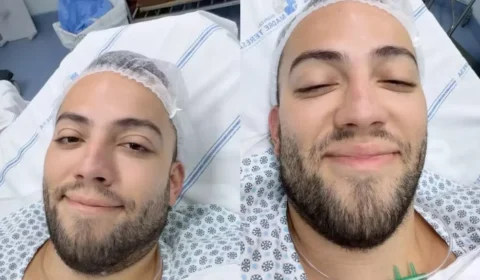 Lucas Rangel passa por cirurgia nas cordas vocais e ficará sete dias sem falar