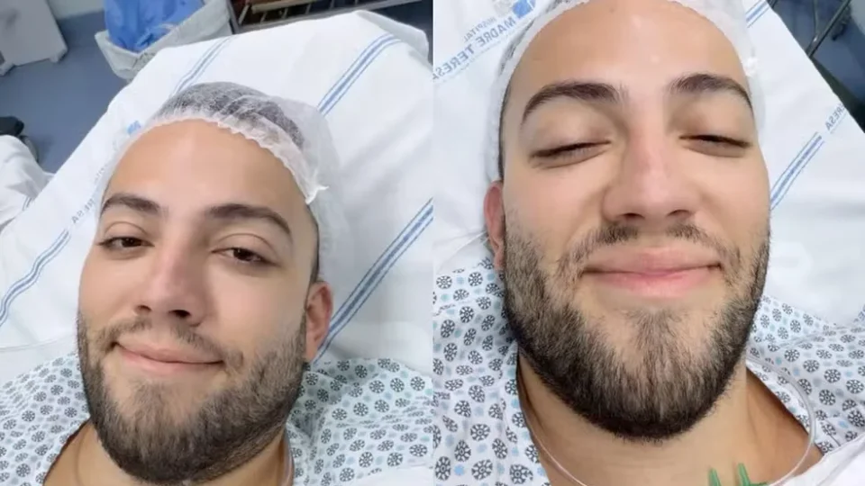 Lucas Rangel passa por cirurgia nas cordas vocais e ficará sete dias sem falar