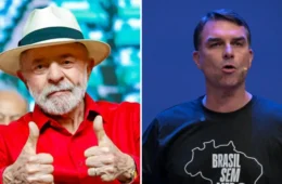 Lula lidera no Rio, mas Flávio Bolsonaro encosta e empata no segundo turno