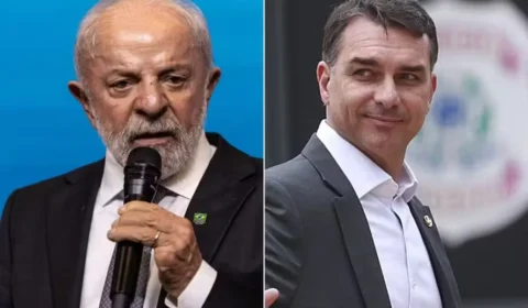 Lula e Flávio Bolsonaro empatam com 44% no 2º turno, aponta Real Time