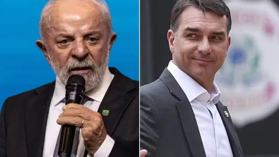 Lula e Flávio Bolsonaro empatam com 44% no 2º turno, aponta Real Time