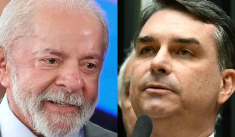 Lula e Flávio Bolsonaro empatam a 2 semanas do primeiro turno