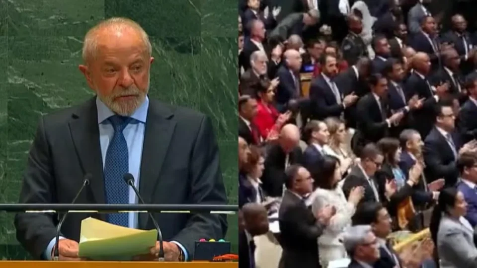 Flávio Bolsonaro pede ao TSE que proíba Lula de usar discurso da ONU em campanha