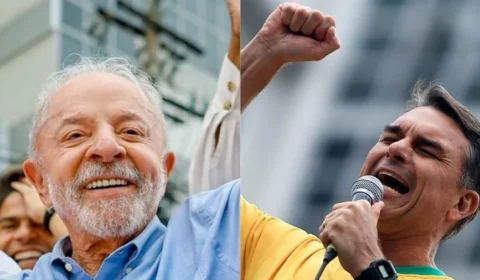 AtlasIntel: Lula tem 45,3% e Flávio Bolsonaro, 42,2% no 1º turno
