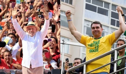 Quaest: Lula tem 36% e Flávio Bolsonaro, 29%, a menos de um mês do 1º turno