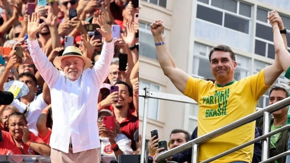 Quaest: Lula tem 36% e Flávio Bolsonaro, 29%, a menos de um mês do 1º turno