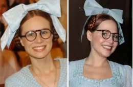 Mariana Ximenes reage de Paris à fantasia de Letícia Colin como Ana Francisca