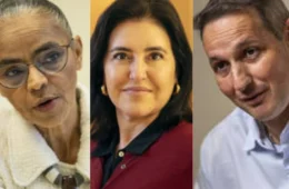 Marina, Tebet e Derrite aparecem empatados na disputa pelo Senado em SP