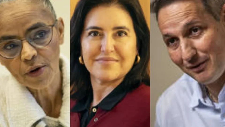 Marina, Tebet e Derrite aparecem empatados na disputa pelo Senado em SP