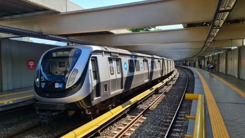 Rio inicia estudos para ampliar linhas 2 e 4 do metrô e criar nova ligação até Niterói e São Gonçalo