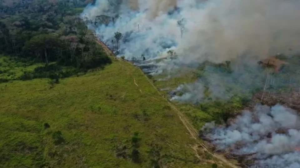 Acre registra alta de 769% nos focos de queimadas em agosto