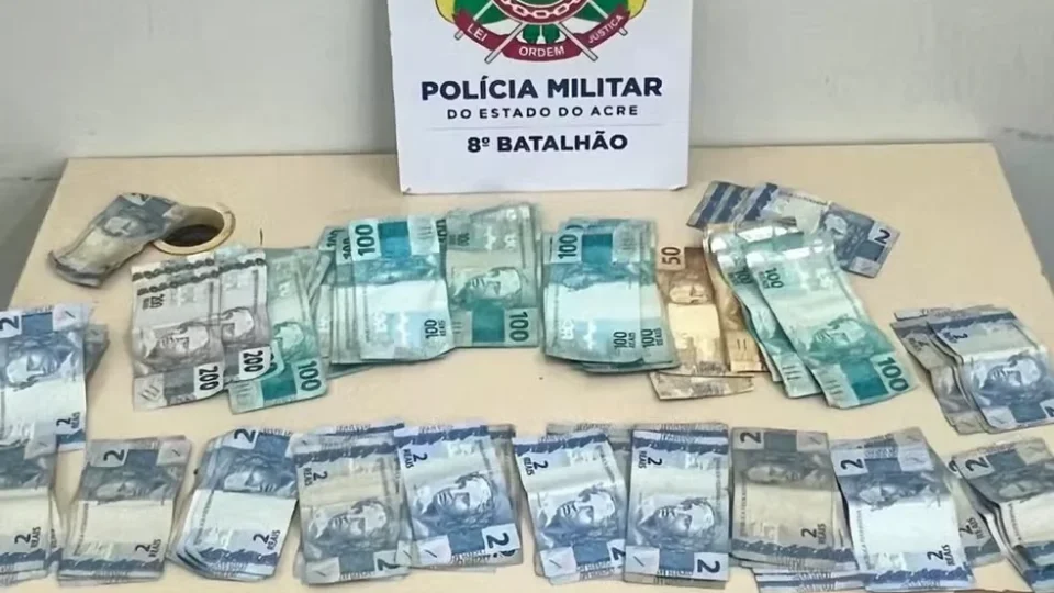 Funcionário é preso com R$ 5 mil escondidos na cueca após dinheiro do patrão desaparecer no Acre