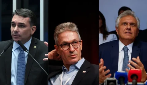 Caiado, Flávio e Zema se unem contra decisão de Toffoli que atinge campanha de Renan Santos