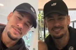 Neymar surge com visual diferente, viraliza e web especula harmonização facial