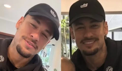 Neymar surge com visual diferente, viraliza e web especula harmonização facial