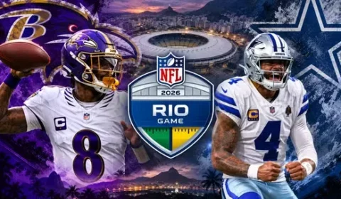 NFL hoje: veja os jogos, horários, onde assistir e tudo sobre a rodada com partida no Rio