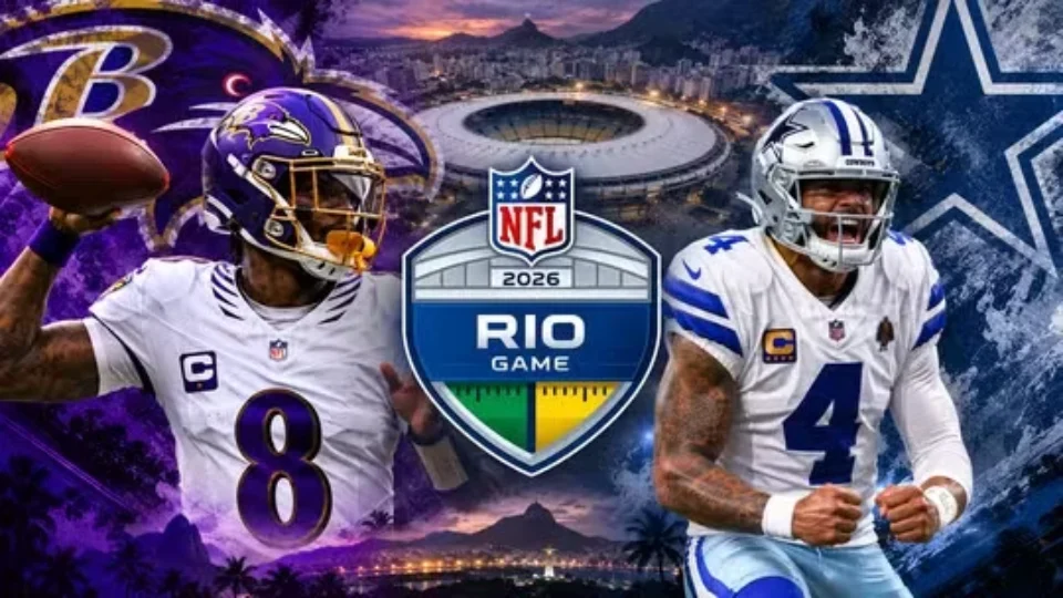 NFL hoje: veja os jogos, horários, onde assistir e tudo sobre a rodada com partida no Rio