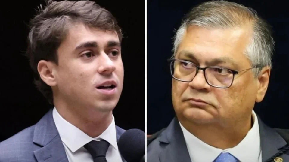 Nikolas Ferreira chama Flávio Dino de “bosta” após comentário de ministro durante julgamento no STF
