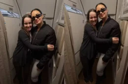 Comissária perde seis voos para conseguir encontrar Demi Lovato em avião: “Realizei um sonho”