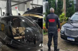Operação apreende helicóptero de R$ 10 milhões em investigação sobre pirâmide financeira