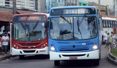 Paralisação de rodoviários interrompe circulação de ônibus em Manaus nesta terça-feira (22)