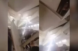 Teto da cabine de Boeing 737 desaba durante voo no Irã; passageiros precisam trocar de avião